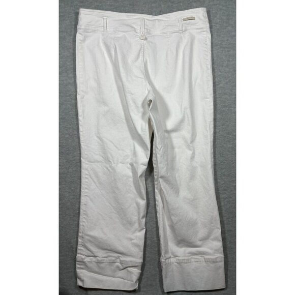 Pilcro & The Letterpress Anthropologie Womens Pants Sz 28‎ White Denim - Picture 4 of 5